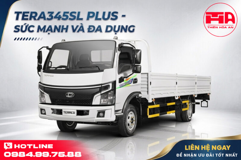 Xe tải Tera345SL Plus thùng lửng 3.5 tấn