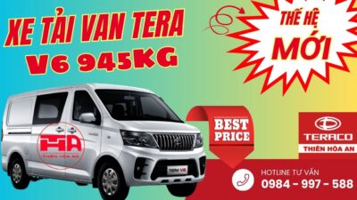 Xe tải Van Tera thế hệ mới – Tera V6 945kg