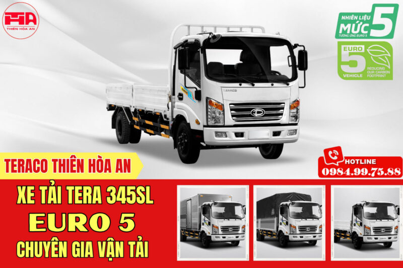 Xe tải Tera 345SLE5 3.5 Tấn Euro5 chassi