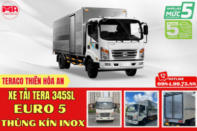 Xe tải Tera 345SL Euro5 3.5 Tấn Thùng Kín