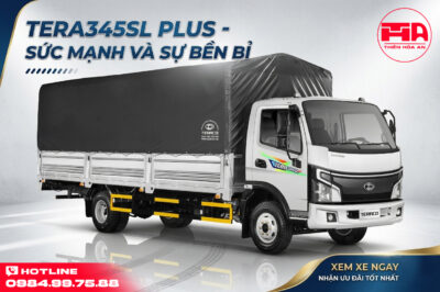 Xe tải Tera345SL Plus 3.5 Tấn Thùng Mui Bạt
