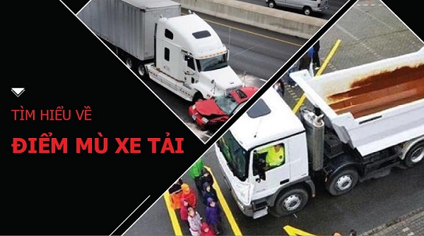 điểm mù của xe tải