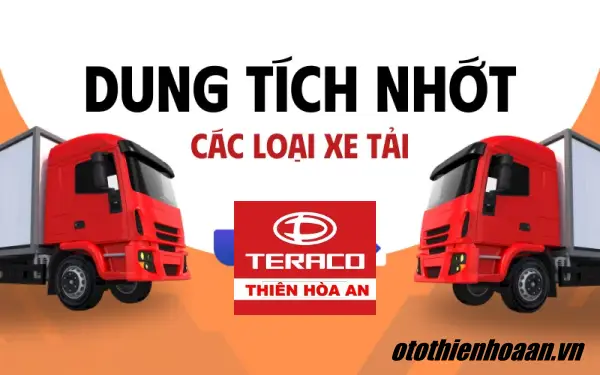 dung tích nhớt xe tải