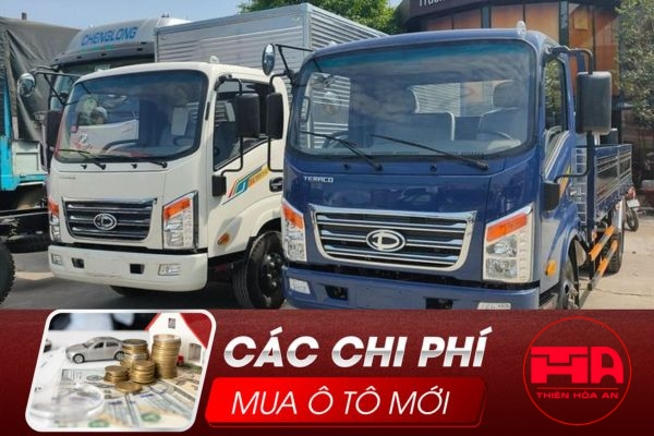 các khoản phí khi mua ô tô