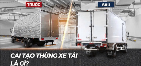 cải tạo thùng xe tải